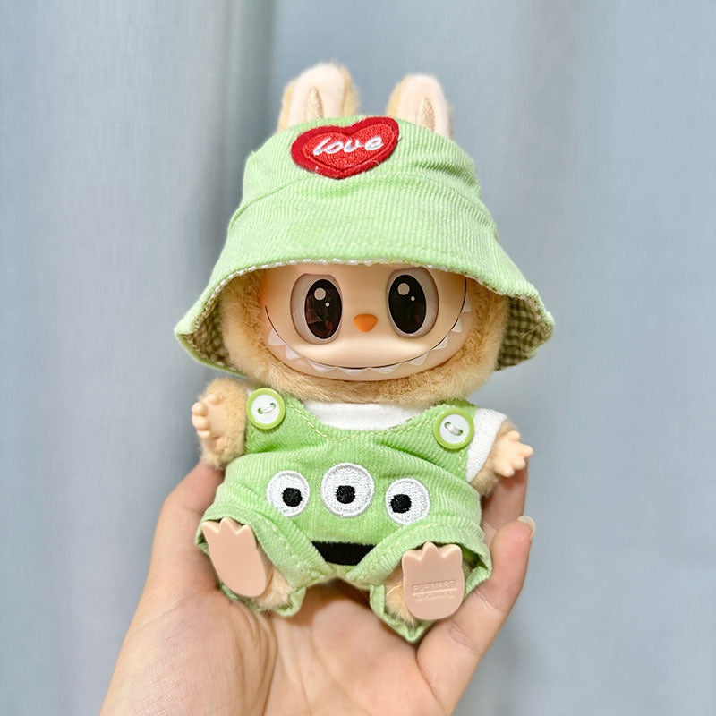 POP MART LABUBU The Monsters Plush Doll Replacing Clothes Set No Toys