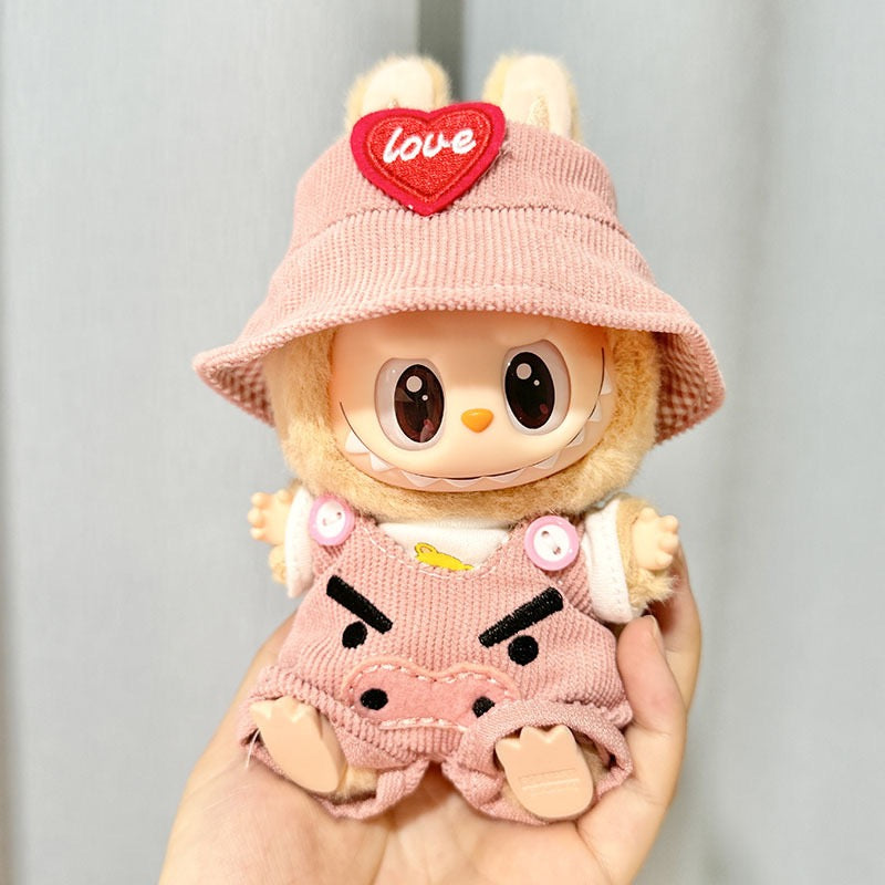 POP MART LABUBU The Monsters Plush Doll Replacing Clothes Set No Toys