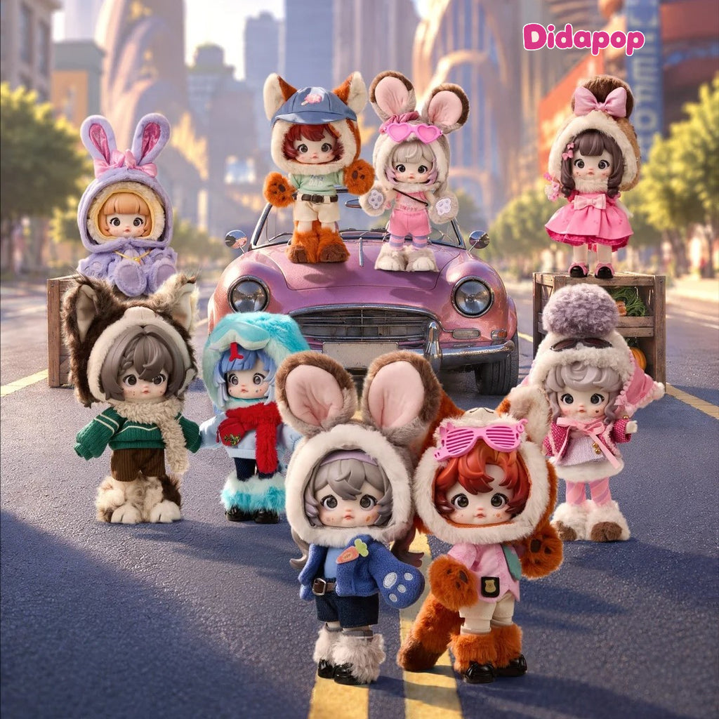 [PRE-ORDER]Nommi × Zootopia Metropolis Adventure Series 5-Joint Articulated Doll Blind Box