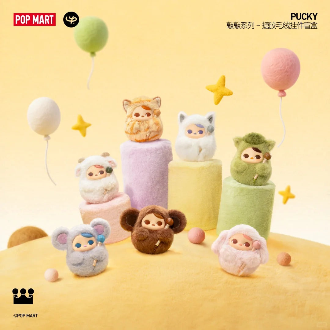Pucky Tap Tap Babies Series-Vinyl Plush Pendant Blind Box