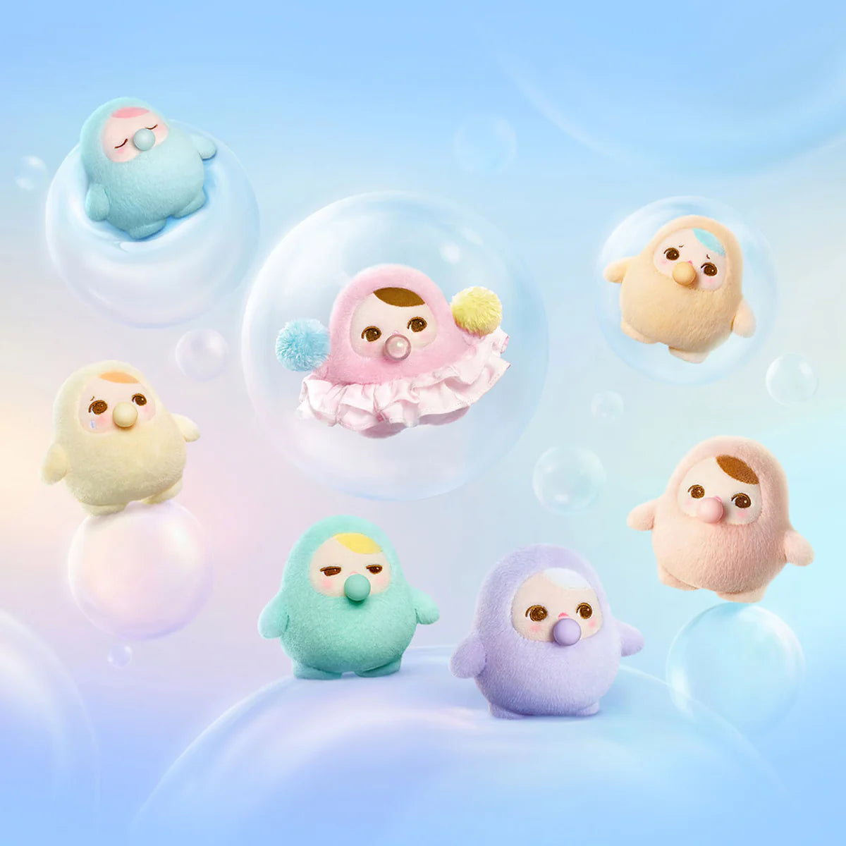 PUCKY Beanie Bubble Up Series Plush Pendant Blind Box