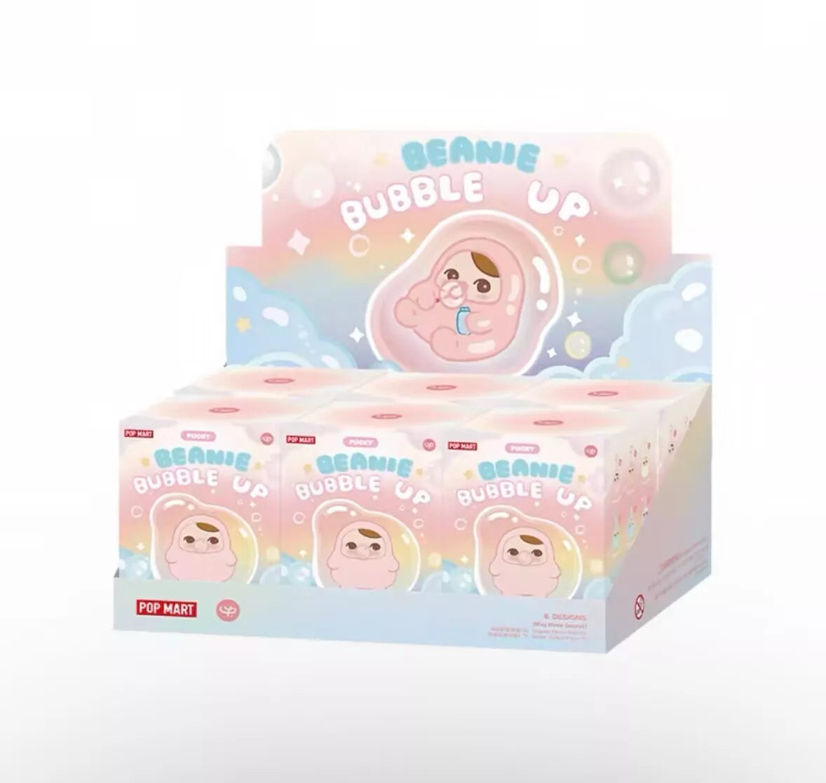 PUCKY Beanie Bubble Up Series Plush Pendant Blind Box