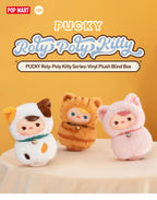 PUCKY Roly-Poly Kitty Series-Vinyl Plush Blind Box