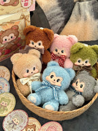 Pezzy Bear's Gift Series Plush Blind Box | Retro Style Kawaii Pastry Bear Collectibles