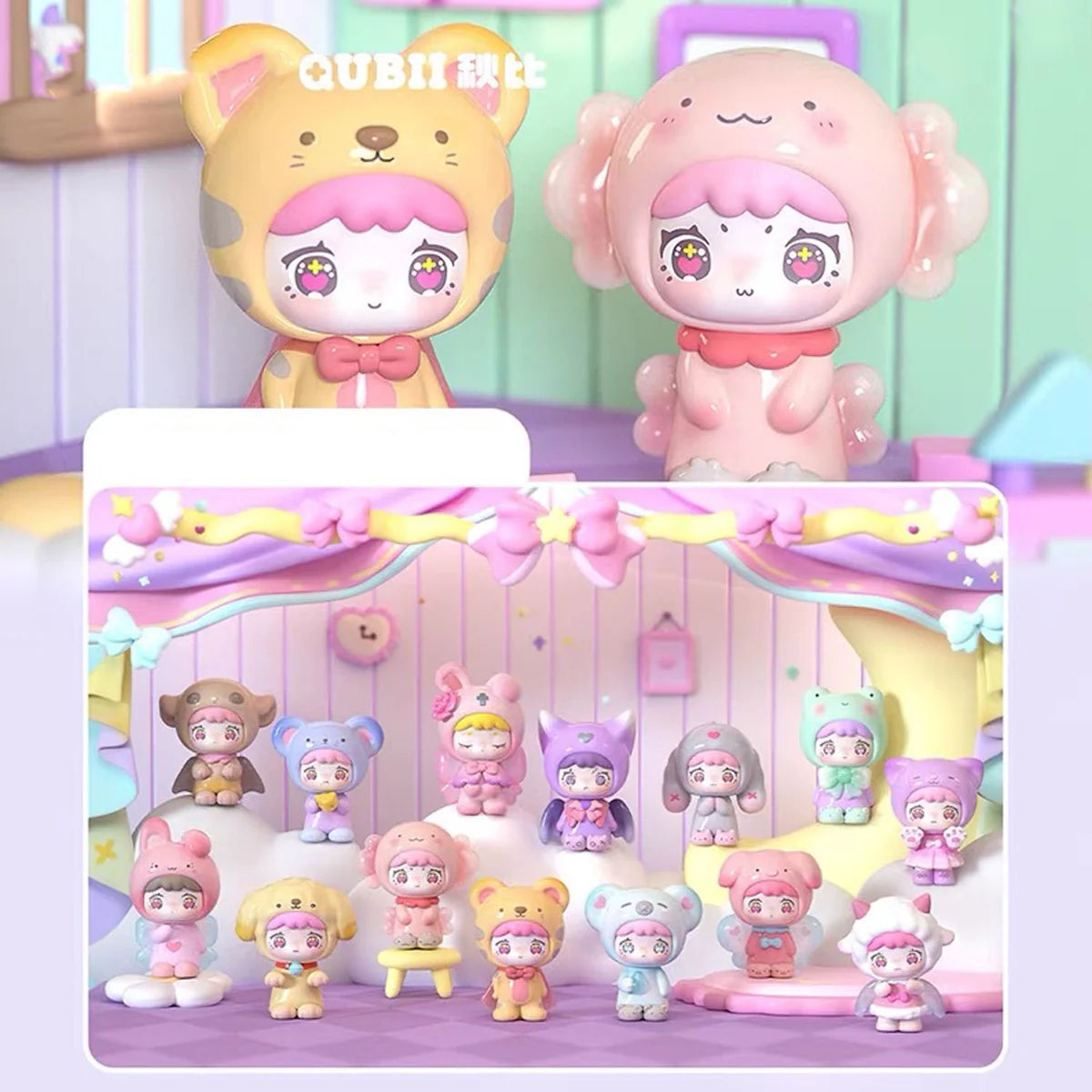 QUIBII Animal Castle Mini Series blind box – view 2