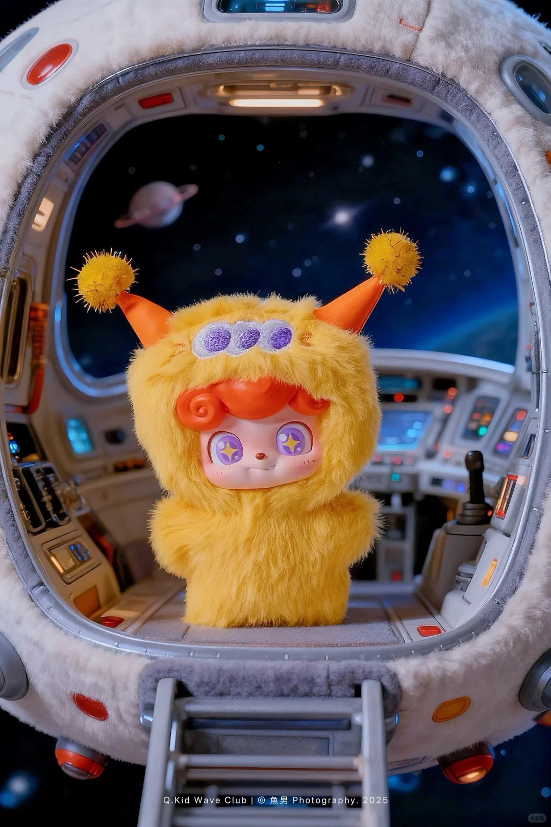 Qkid Wave Club Series Mini Plush Blind Box Toy Pendant