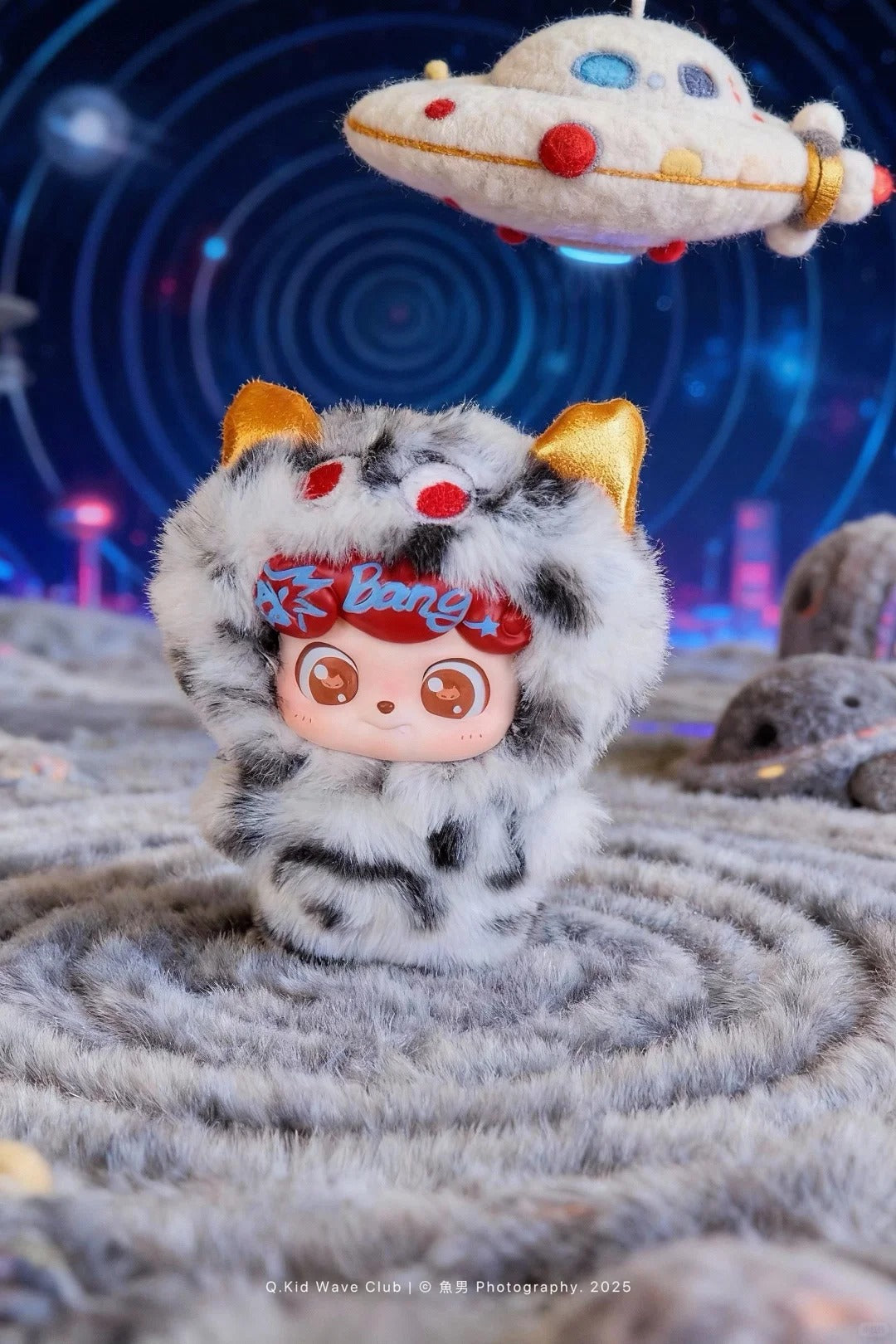 Qkid Wave Club Series Mini Plush Blind Box Toy Pendant