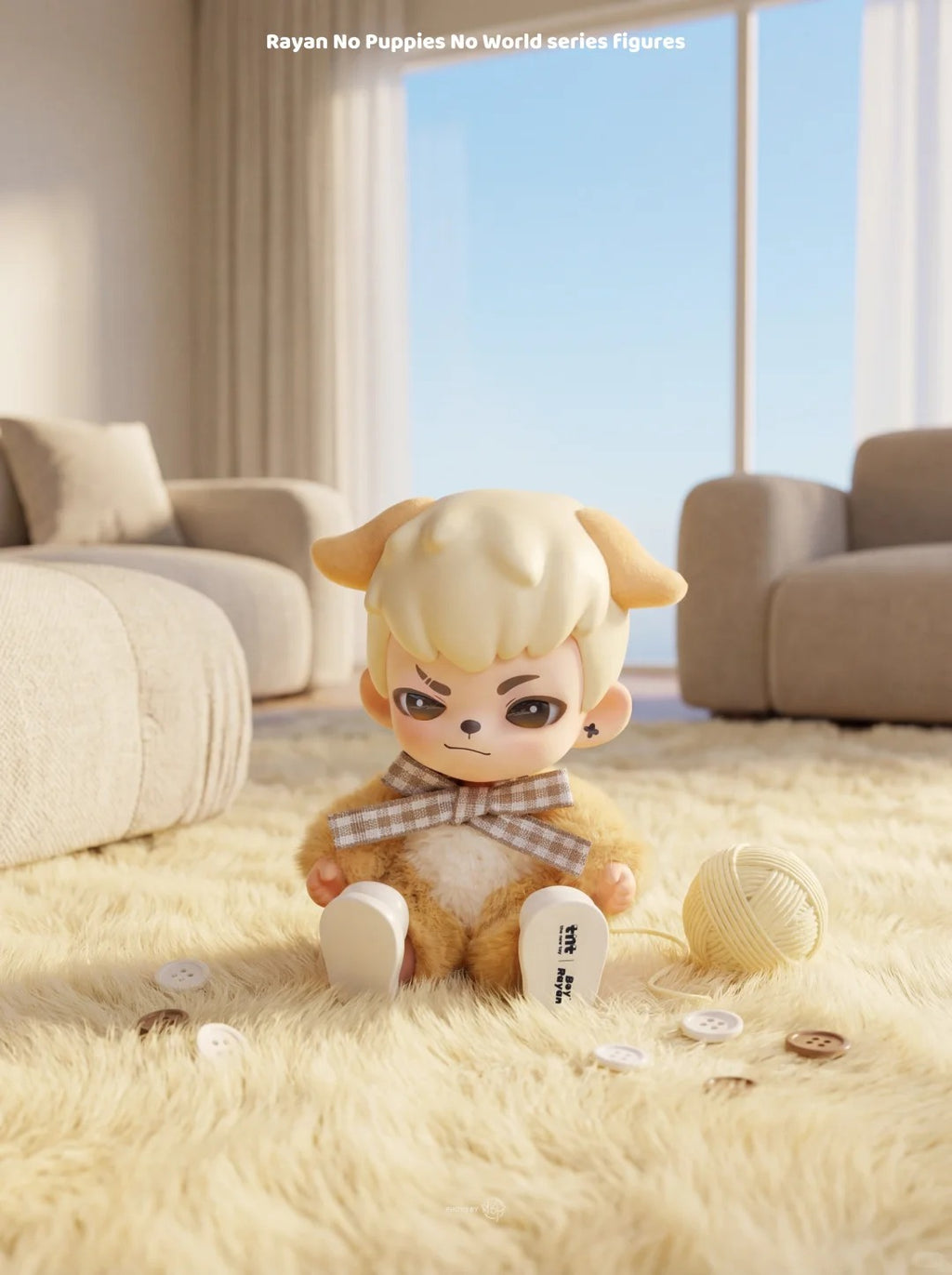 Rayan no puppies no world figure series blind box