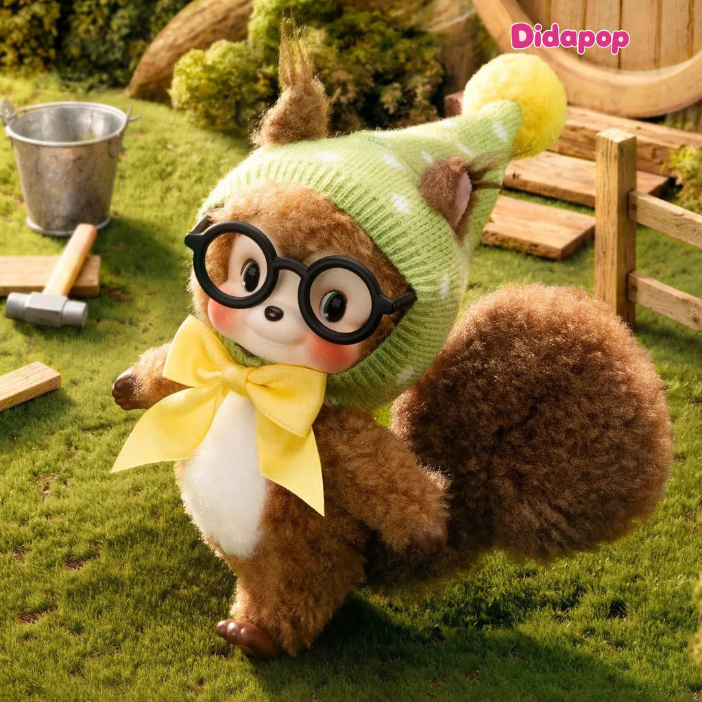 RiboDiary Forest Gathering Day Series Plush Doll Pendant