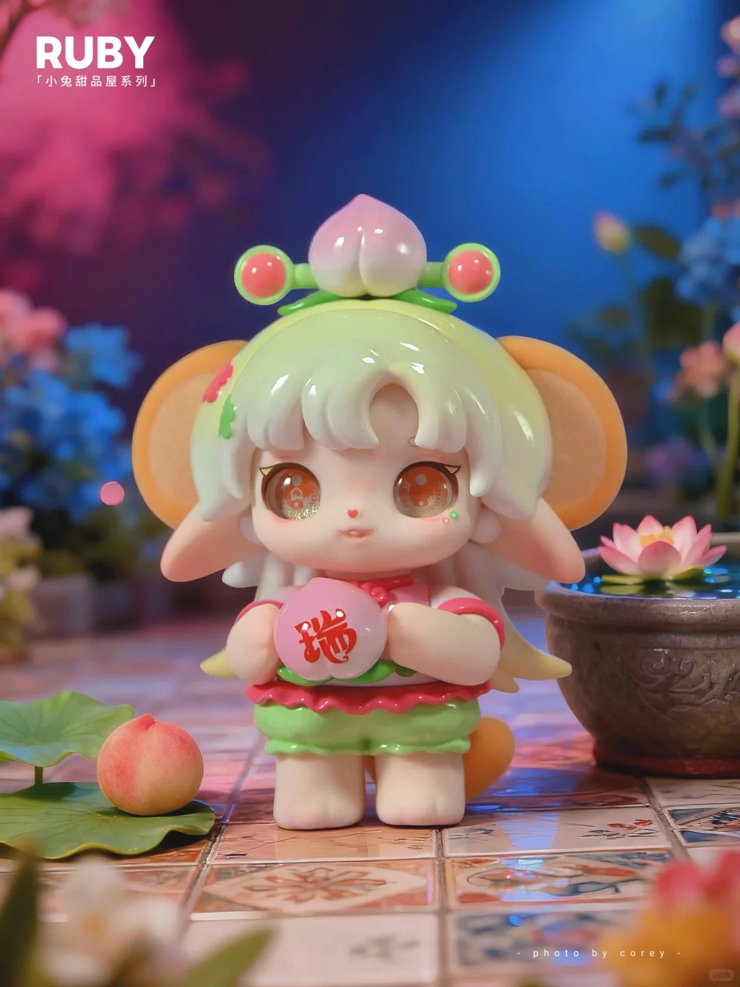 RUBY Bunny's Sweet House Figure Series Blind Box Cute Bunny Dessert Decor Toy