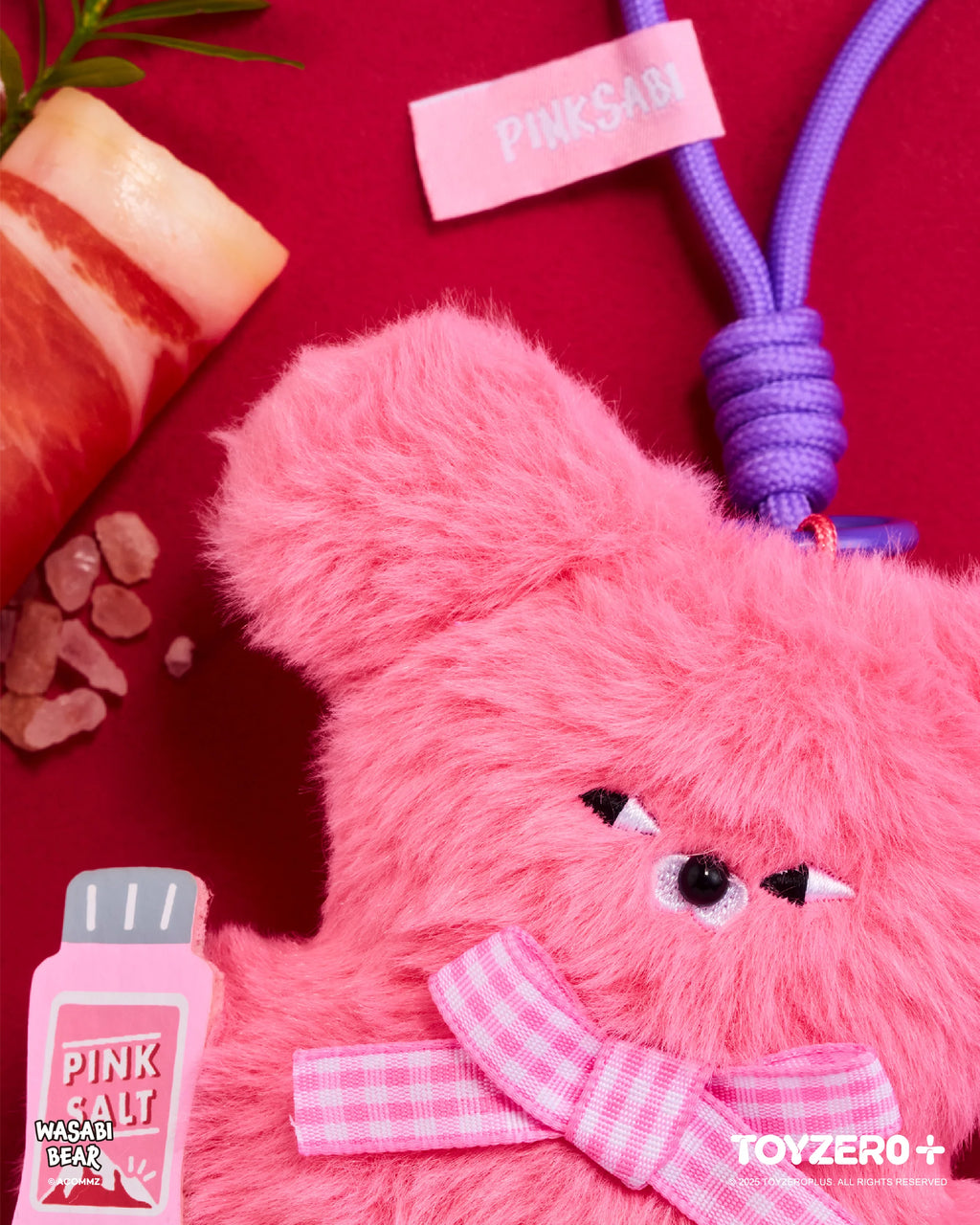 WASABI BEAR Flavor Series Plush Keychain Blind Box