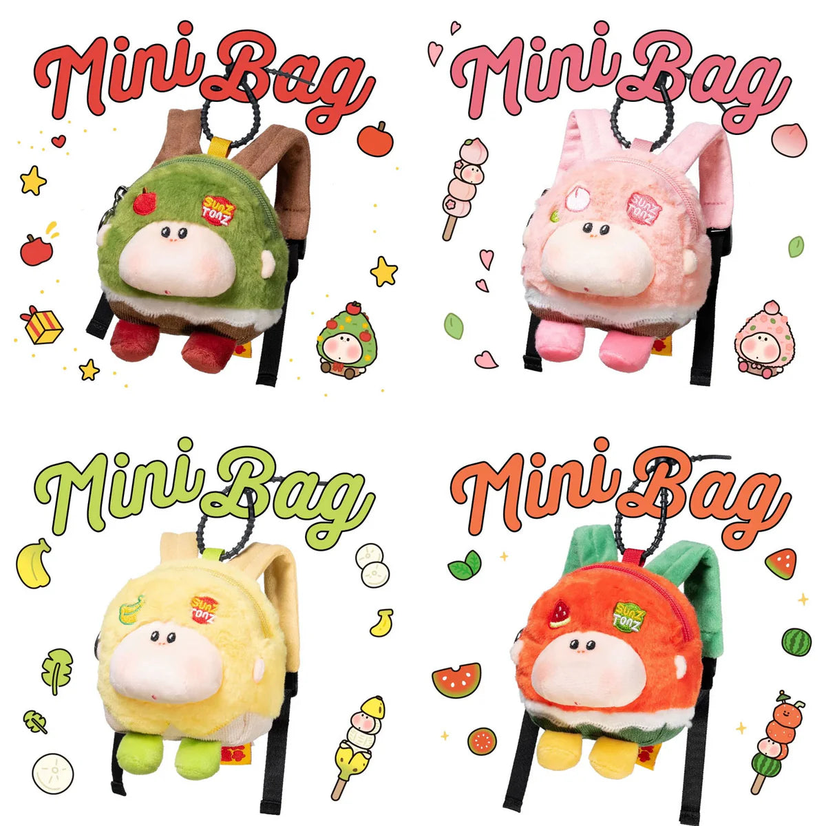 SUNZTONZ Fruit Mini Backpack Series Blind Box