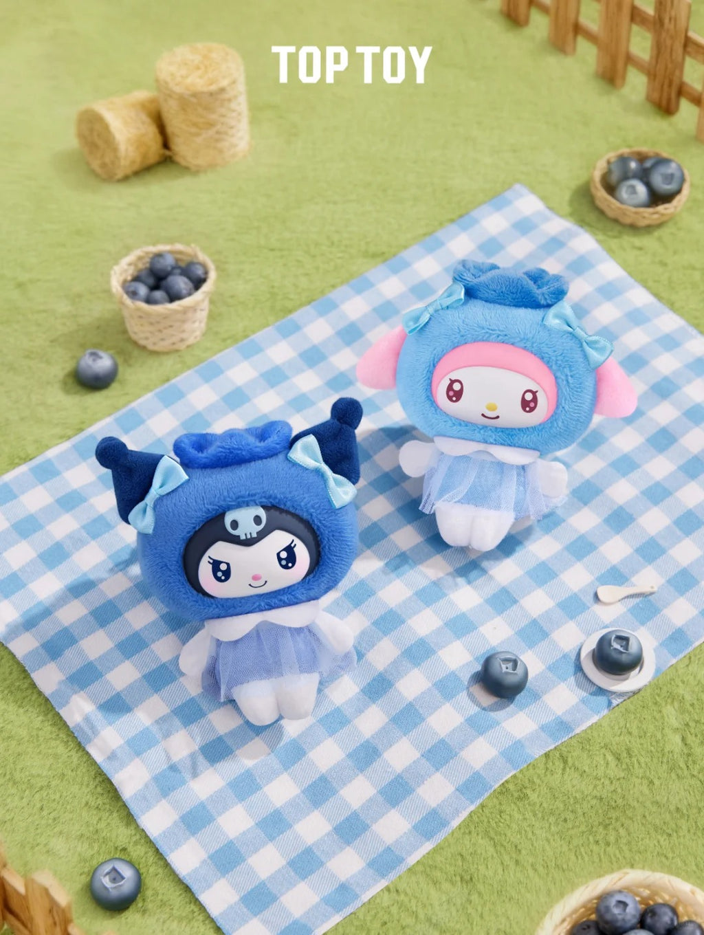 Sanrio Fruit & Veggie Series Plush Blind Box (Two pieces per box)