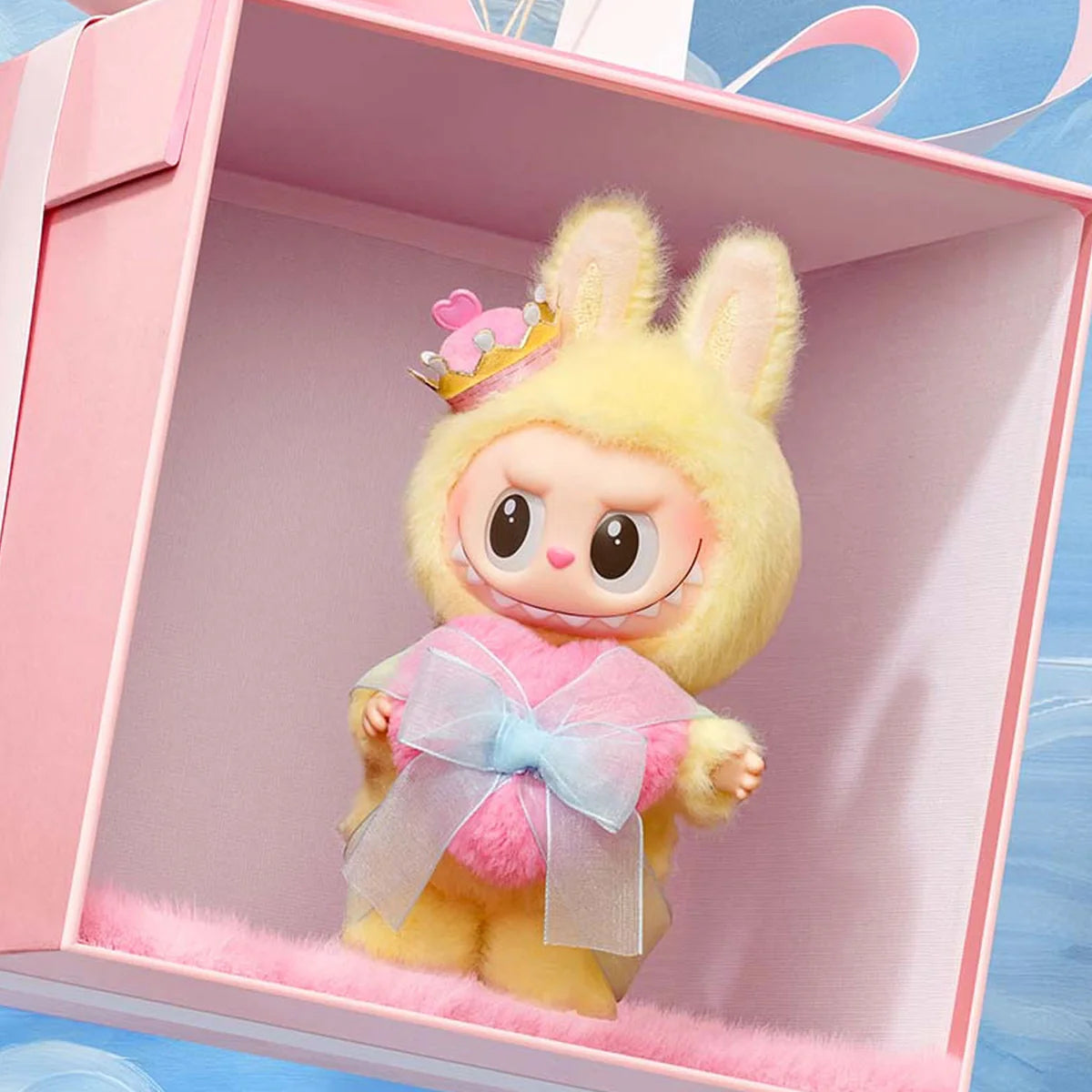 The Monsters Labubu Let's Checkmate Series The Queen Vinyl Plush Hanging Card