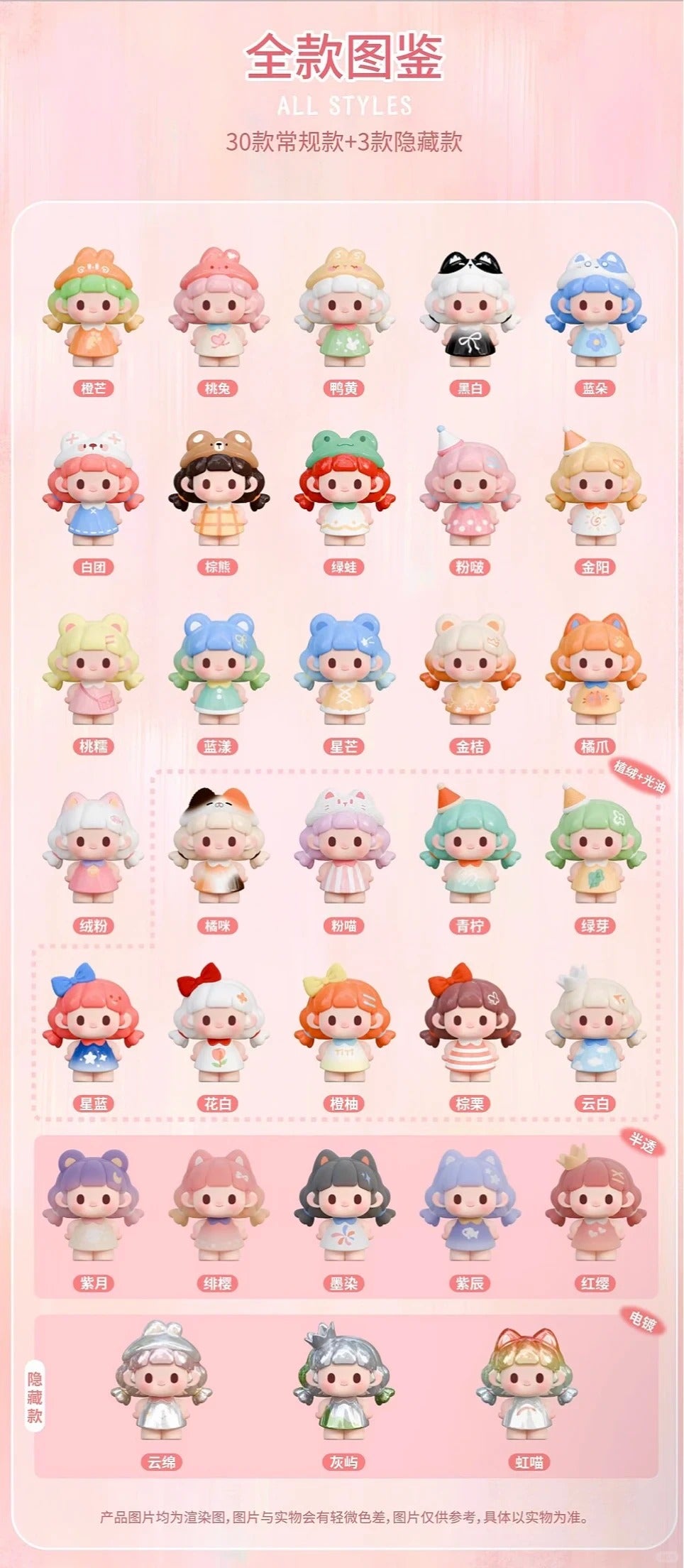 TiTi Cloud Kindergarten Series Bean Blind Bag