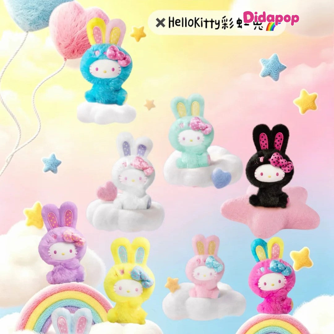 HelloKitty Rainbow Bunny Series Plush Charms