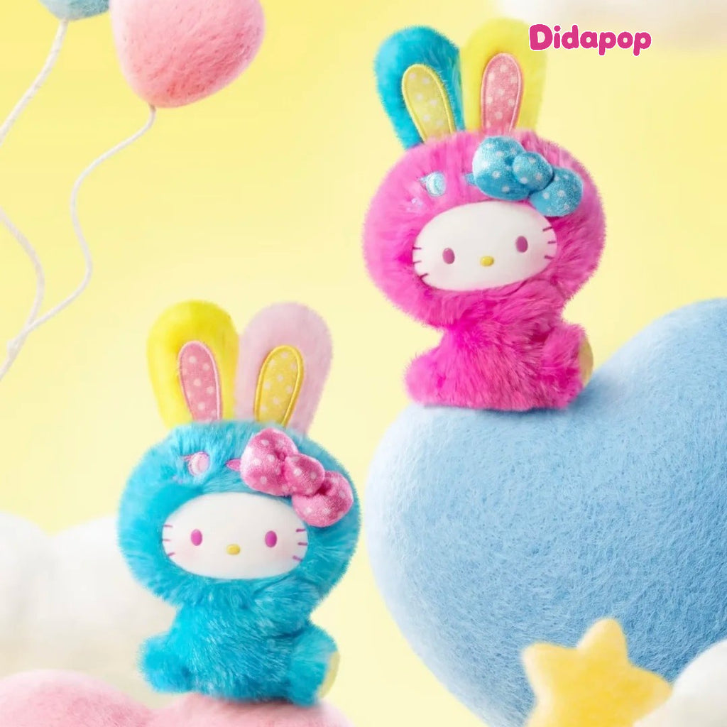 HelloKitty Rainbow Bunny Series Plush Charms