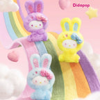 HelloKitty Rainbow Bunny Series Plush Charms