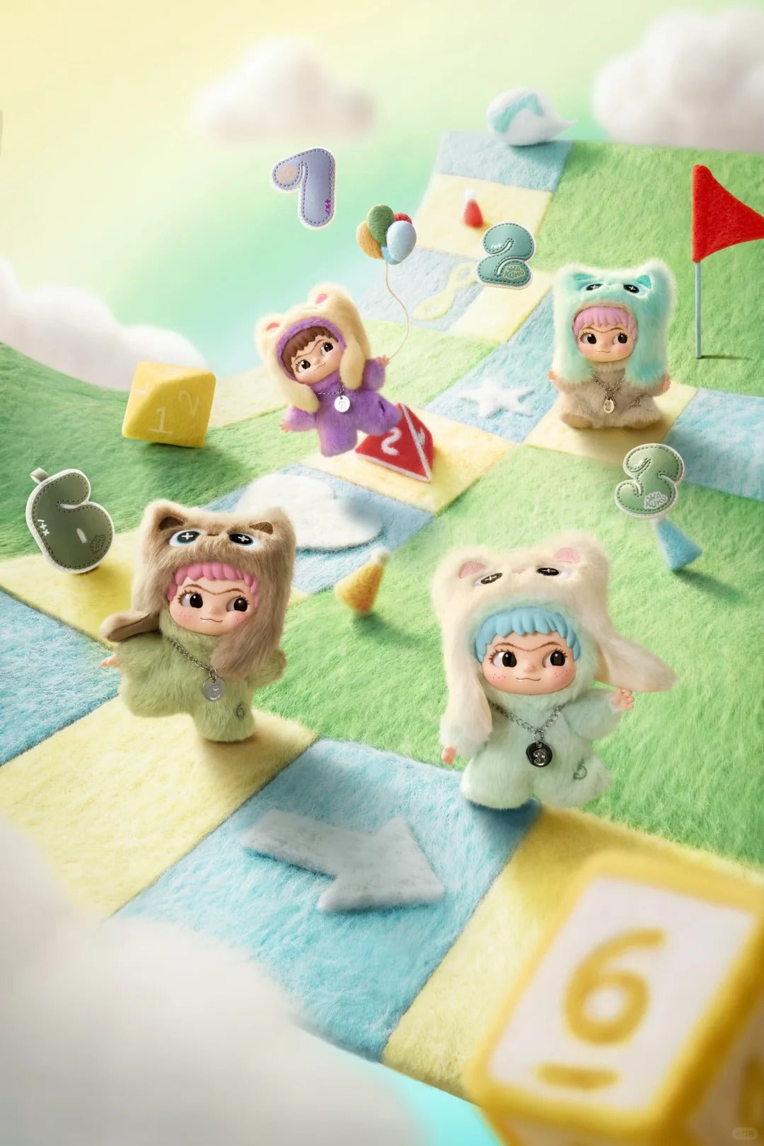 WAKUKU On A Roll Plush Series Blind Box