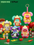 WASABI BEAR V2 Flavor Series Plush Keychain Blind Box