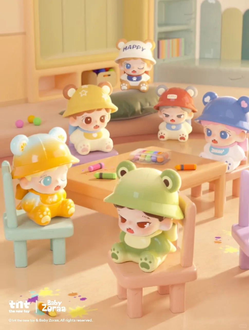 Zoraa Little Kindergarten Series Mini Collectibles | Kawaii Blind Box Minis