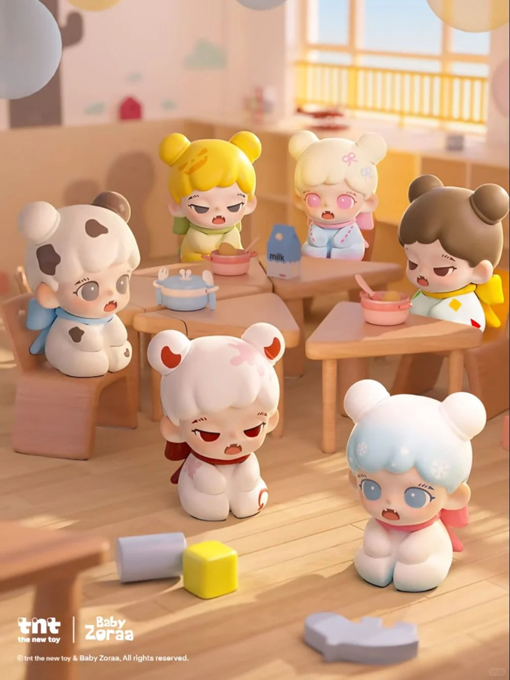 Zoraa Little Kindergarten Series Mini Collectibles | Kawaii Blind Box Minis