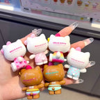 Hello Kitty Summer Rainbow Candy Series Cute Mini Figurines