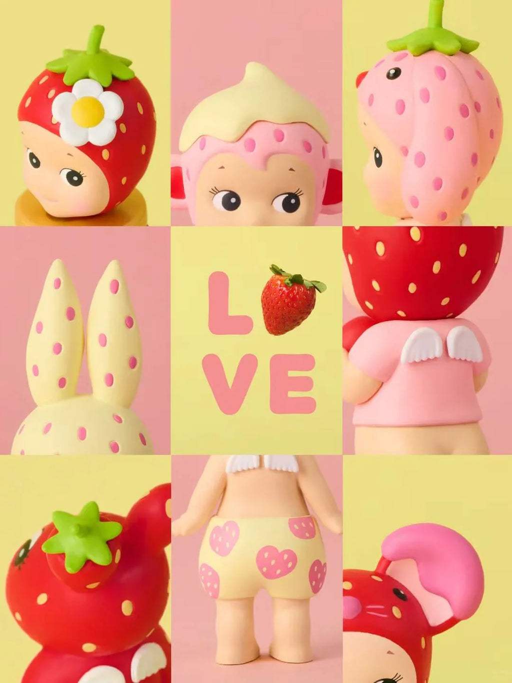 Sonny Angel Mini Figure Strawberry Love Series Blind Box