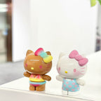 Hello Kitty Summer Rainbow Candy Series Cute Mini Figurines
