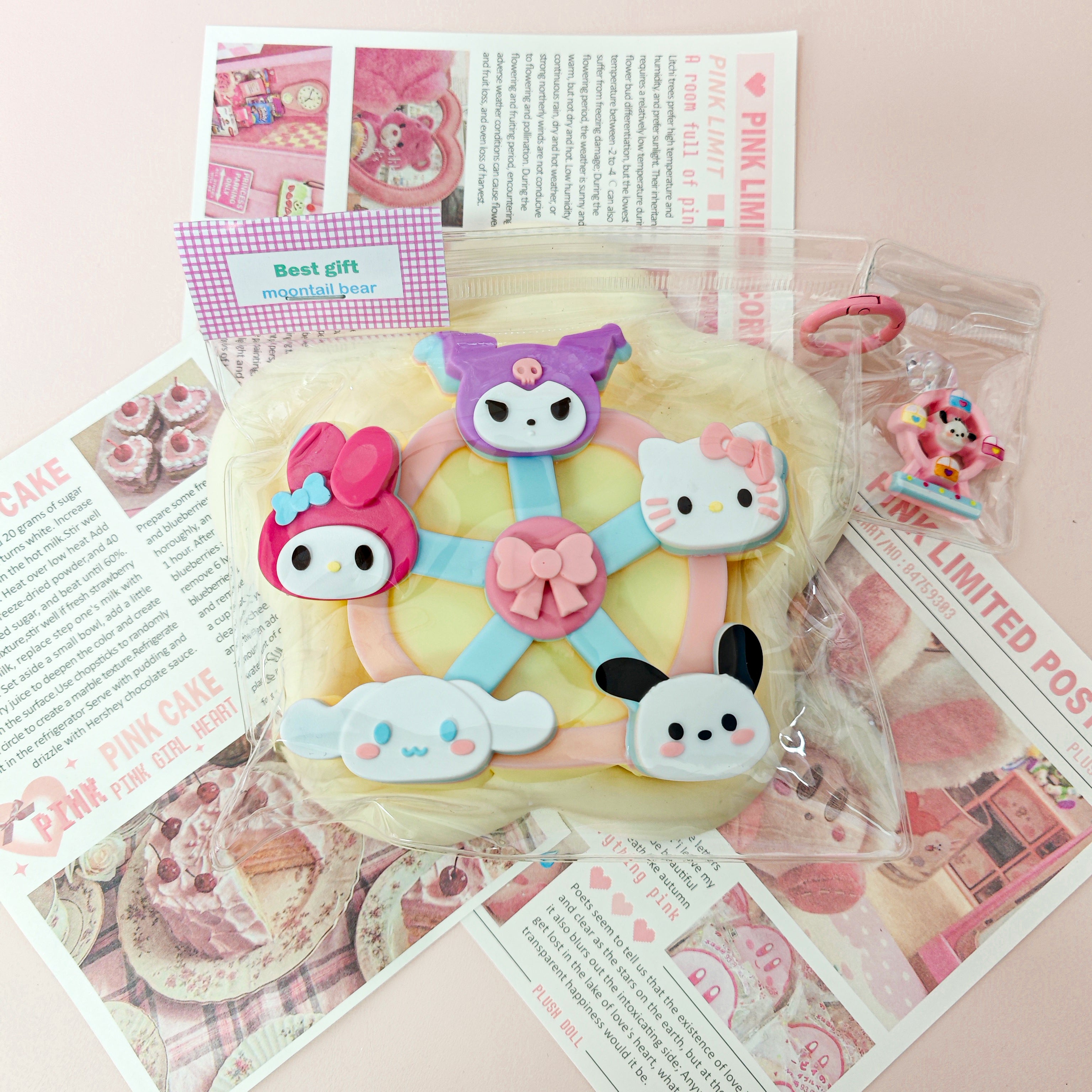 Tabasquishy Sanrio Ferris Wheel Squishy - Handmade by DIDAPOP