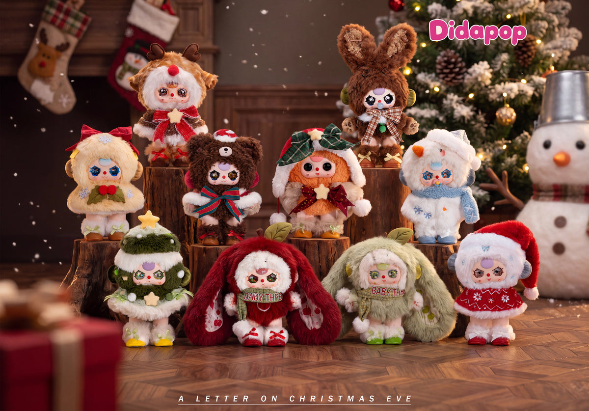 Baby Three A Letter on Christmas Eve 400% US edition full character lineup