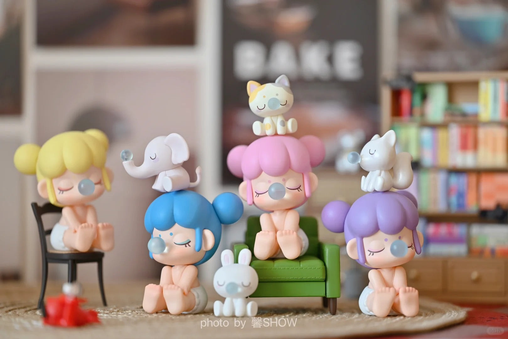 Baby Nanci Seatmates Series Figure Blind Box