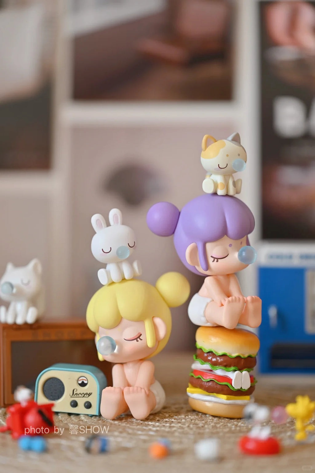 Baby Nanci Seatmates Series Figure Blind Box