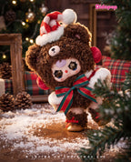 Baby Three A Letter on Christmas Eve 400% curly fluff bear