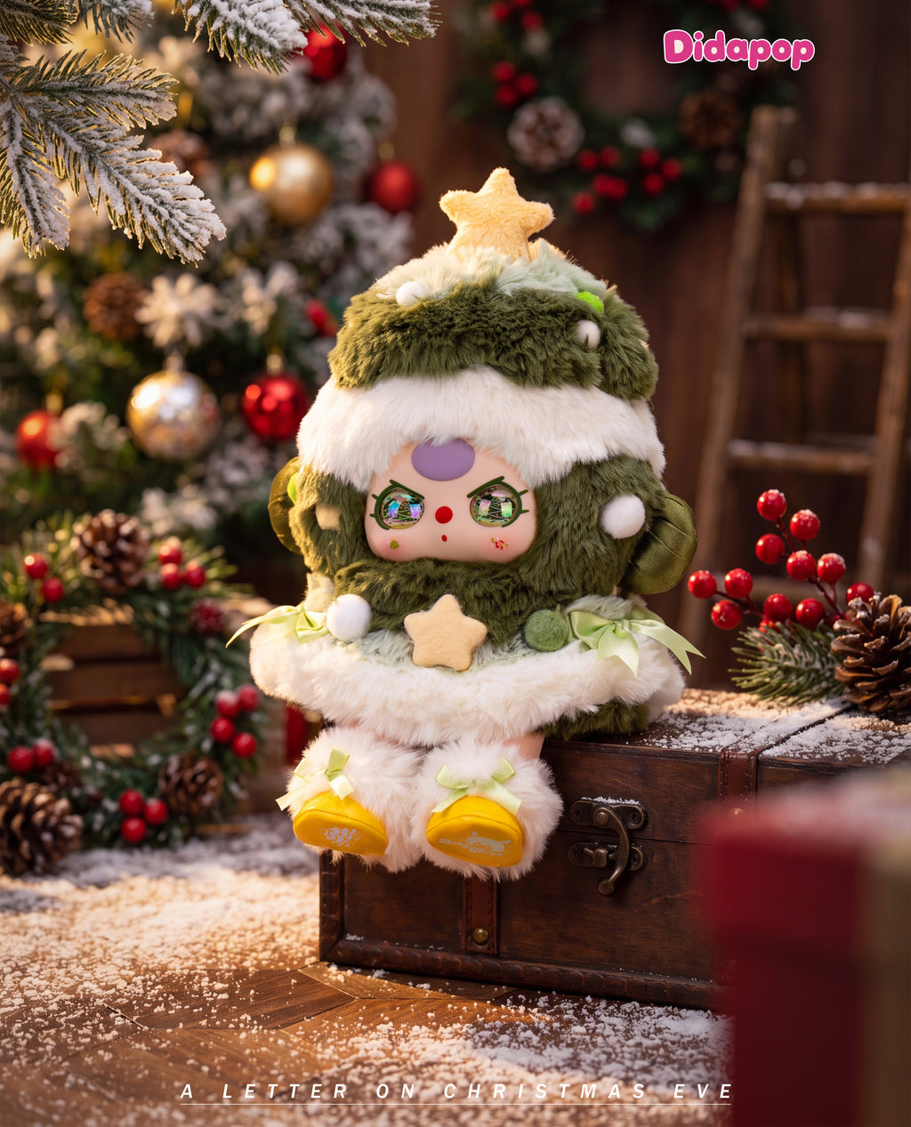 Baby Three A Letter on Christmas Eve 400% star pine cub