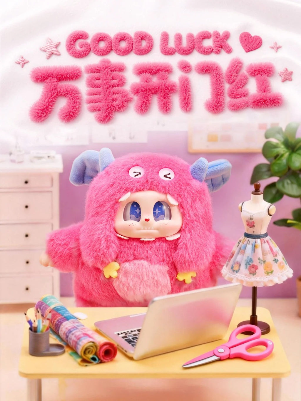 Monster Cupa Twin Universe Series Blind Box Plush toy