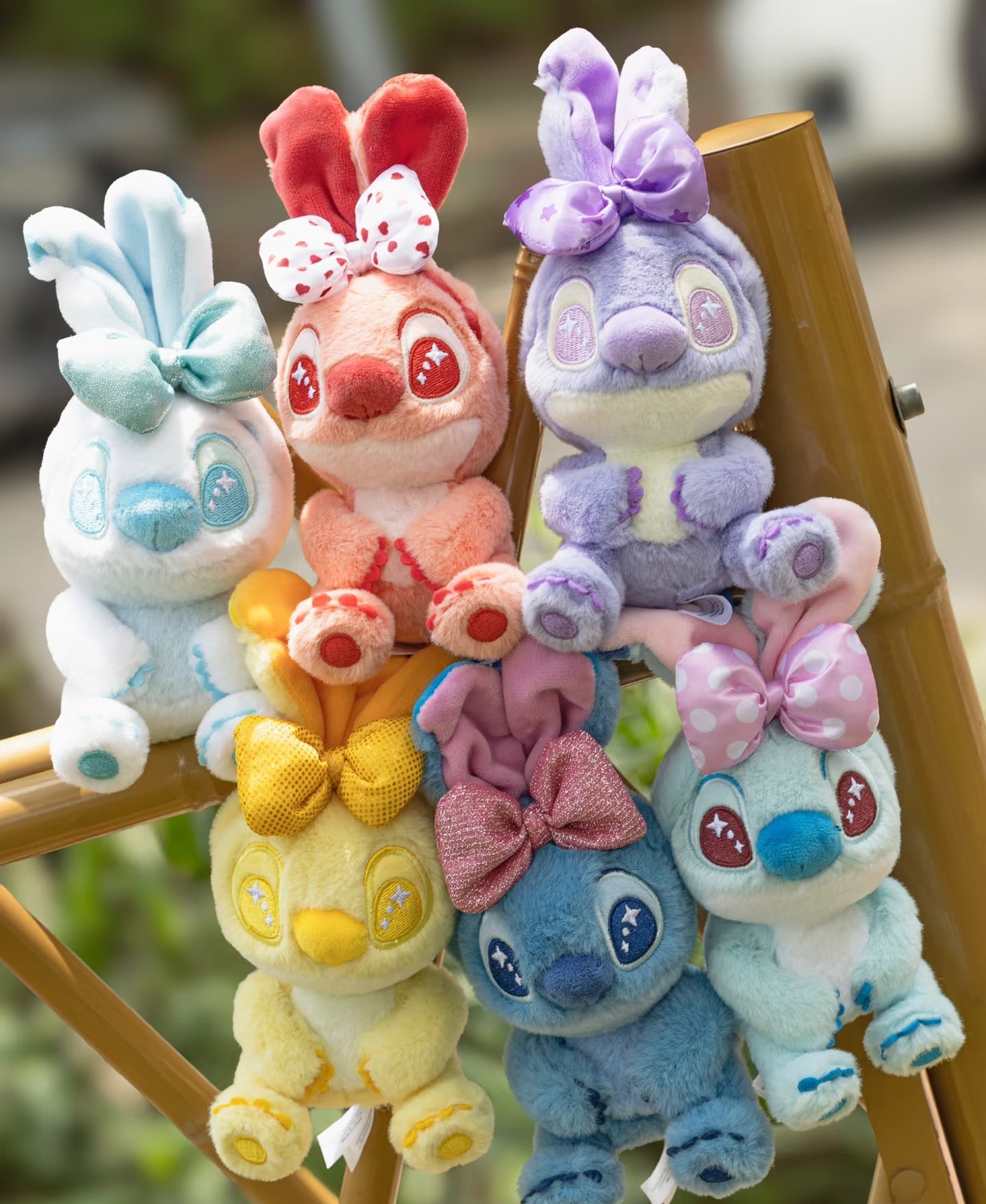 STITCH Candy Cosbi Plush Keychain Series Blind Box