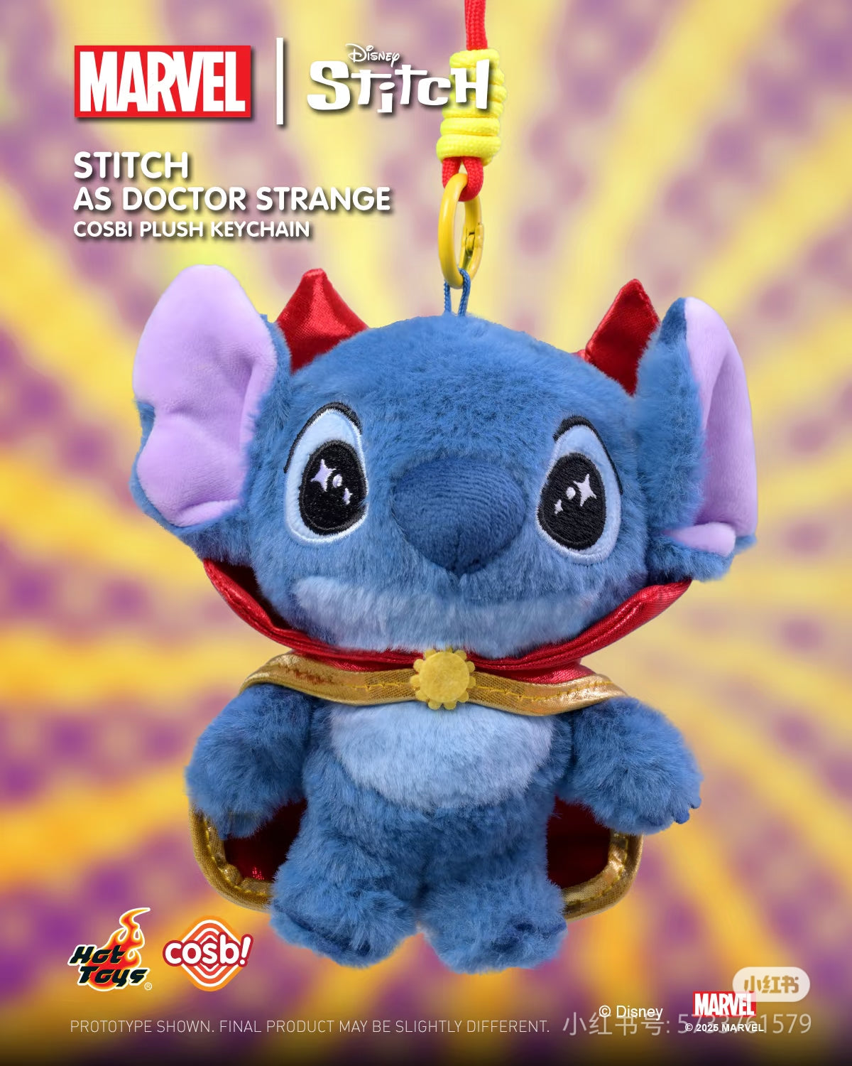 STITCH MV Cosbi Plush Keychain Series Blind Box