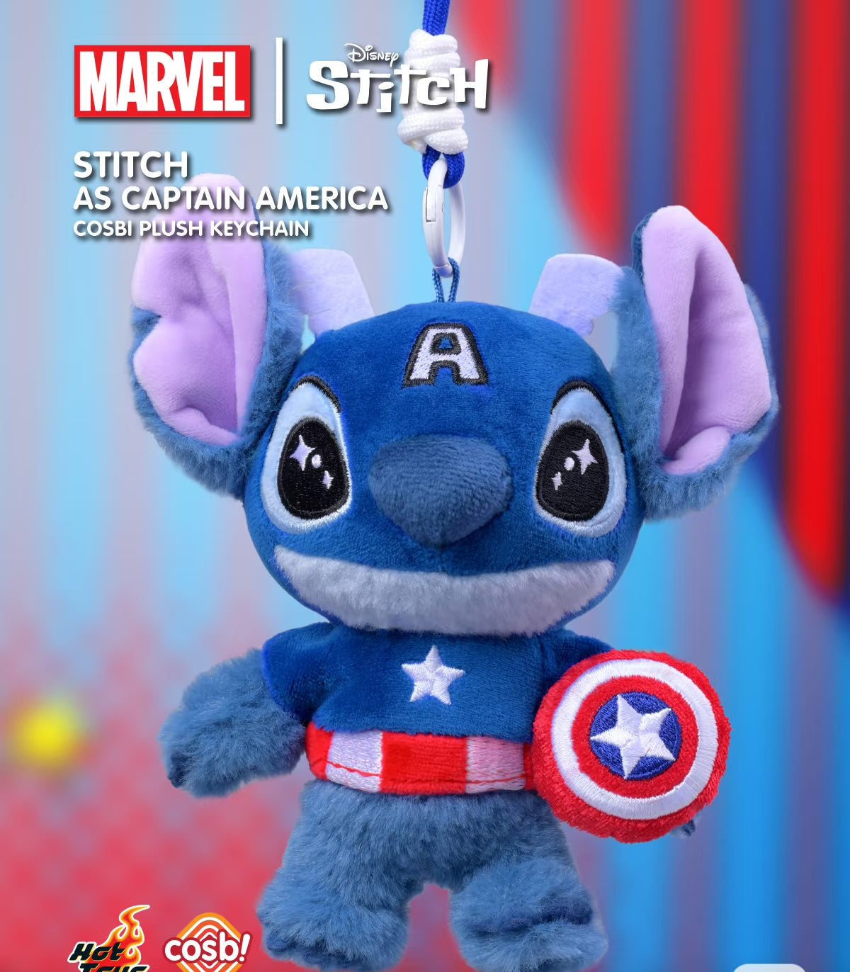 STITCH MV Cosbi Plush Keychain Series Blind Box