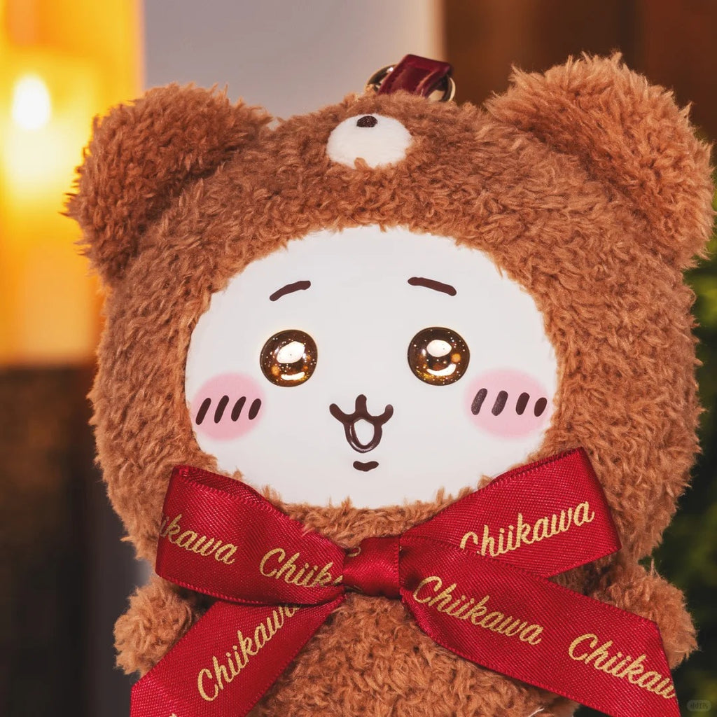 Chiikawa Kiramekko Teddy Bear Vinyl Plush Keychain | Kawaii Collectible