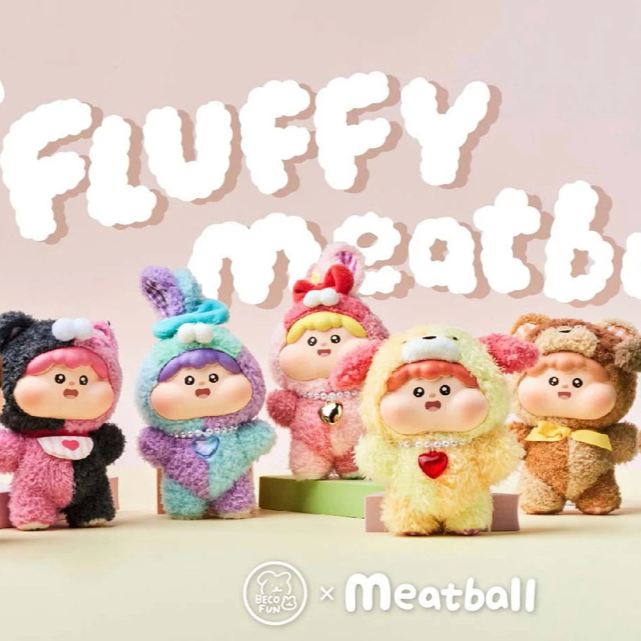 Fluffy Meatball - Cotton Candy Series