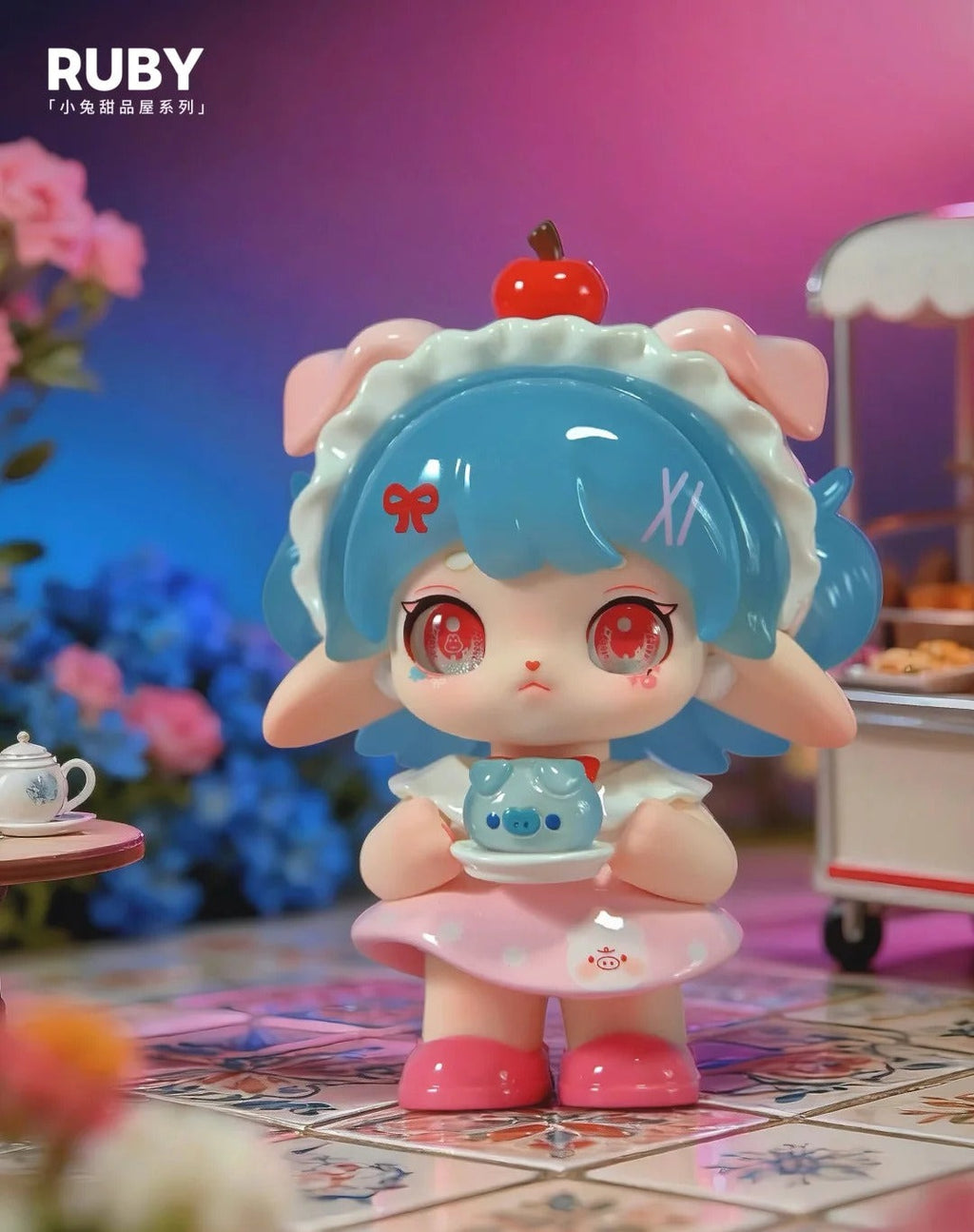 RUBY Bunny's Sweet House Figure Series Blind Box Cute Bunny Dessert Decor Toy