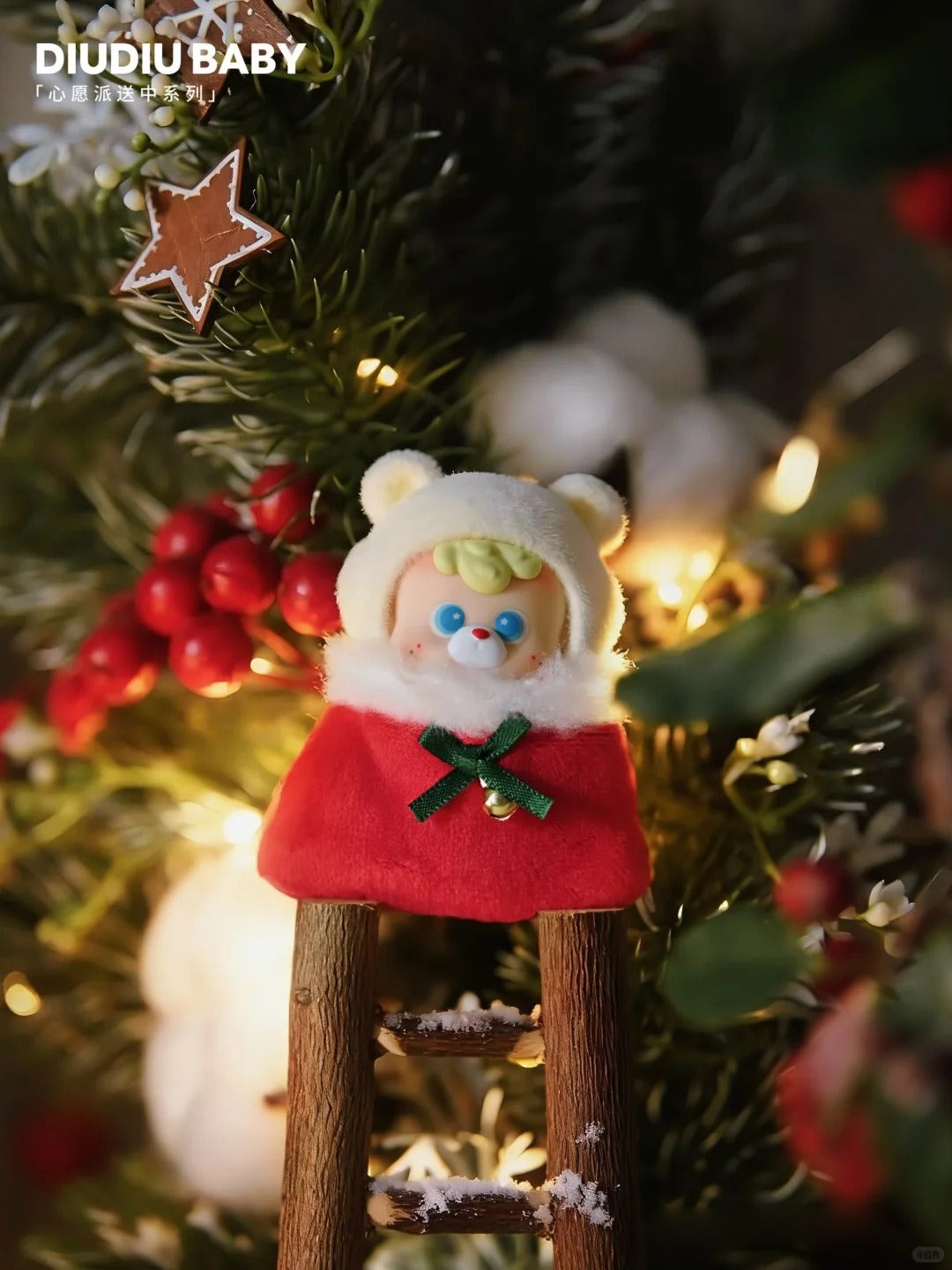 Diudiu Wish Delivery Series Figurines | Christmas Themed Kawaii Collectible Toys