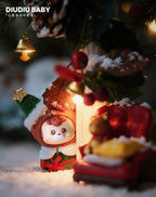 Diudiu Wish Delivery Series Figurines | Christmas Themed Kawaii Collectible Toys