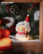 Diudiu Wish Delivery Series Figurines | Christmas Themed Kawaii Collectible Toys