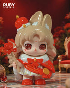 RUBY Bunny's Sweet House Figure Series Blind Box Cute Bunny Dessert Decor Toy