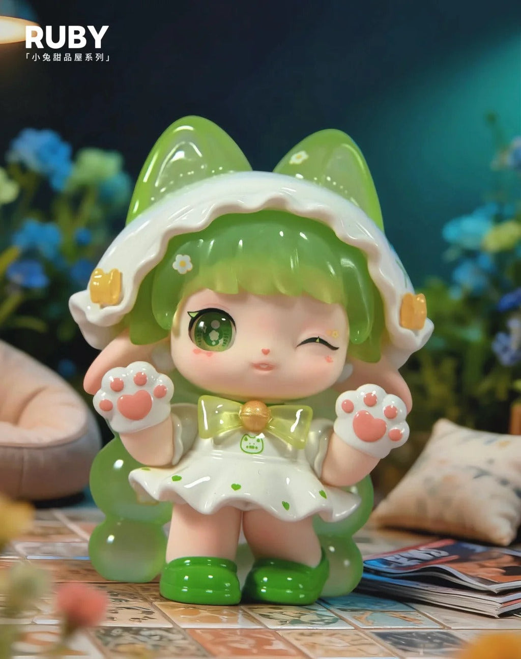 RUBY Bunny's Sweet House Figure Series Blind Box Cute Bunny Dessert Decor Toy