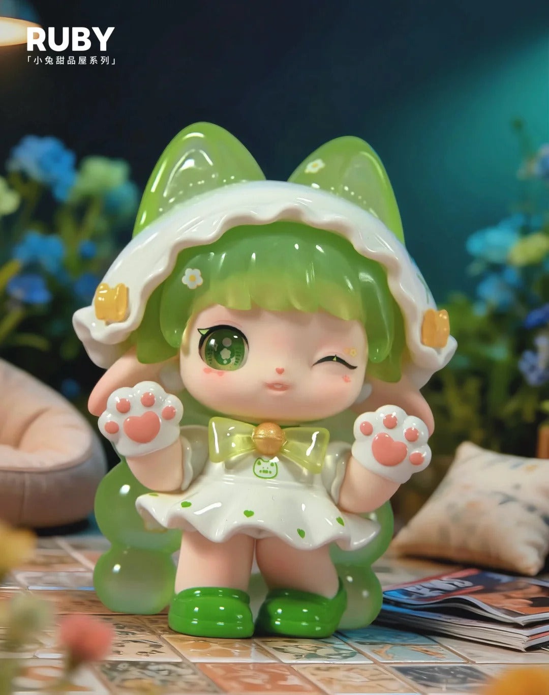 RUBY Bunny's Sweet House Figure Series Blind Box Cute Bunny Dessert Decor Toy