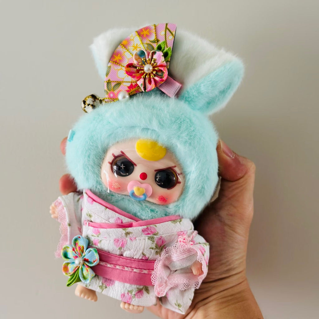 Baby Three-Macaron Cute Bunny Japan Limited Blind Box