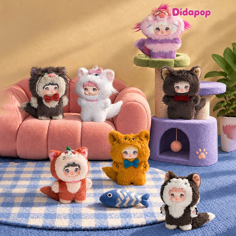 Nommi x Disney Dreamy Cat Tales plush blind box full lineup
